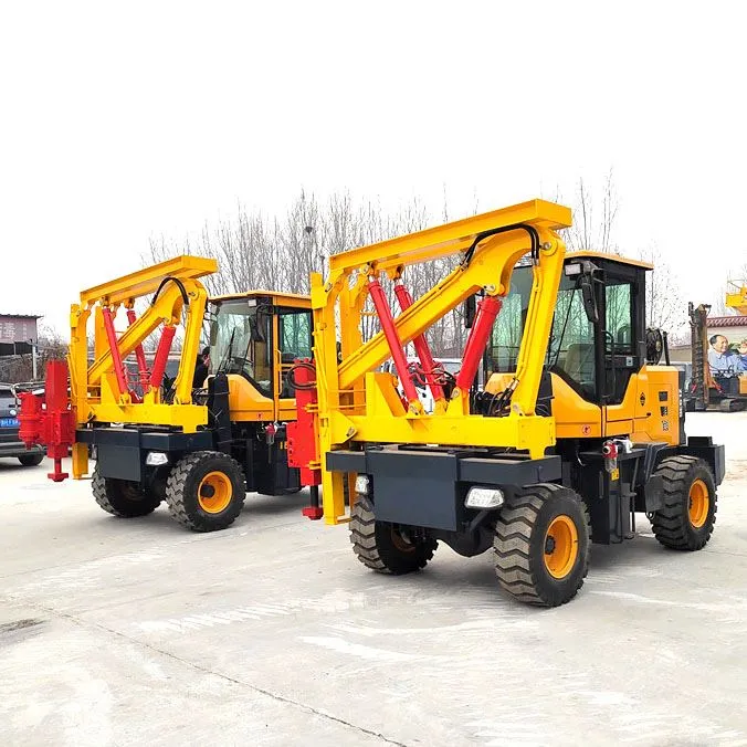Highway Guardrail Piling Machine factory