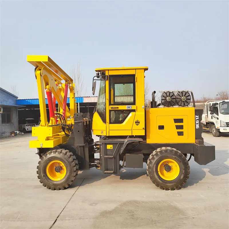 Highway Guardrail Piling Machine high quality