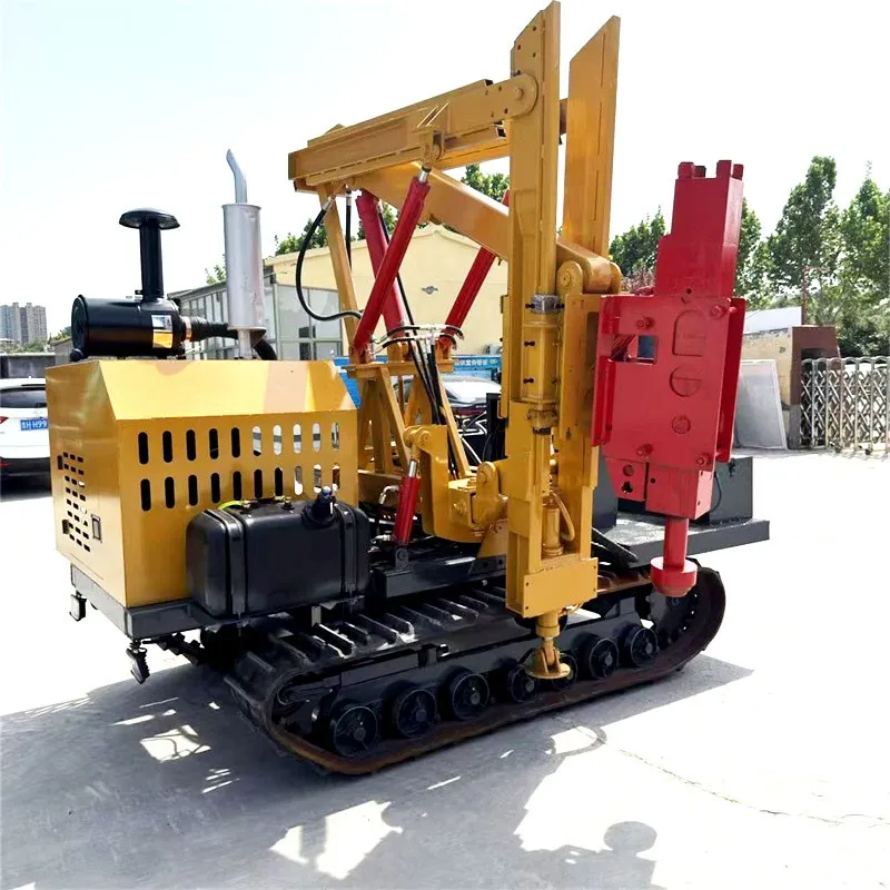 Crawler Guardrail Pile Driver high quality Crawler Guardrail Pile Driver high quality