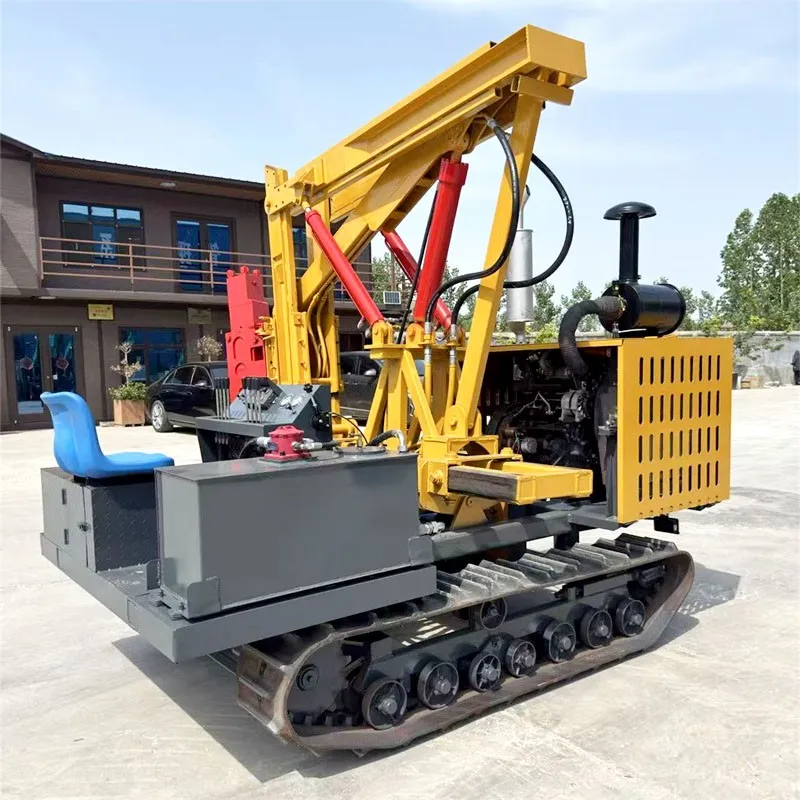 Crawler Guardrail Pile Driver best Crawler Guardrail Pile Driver best