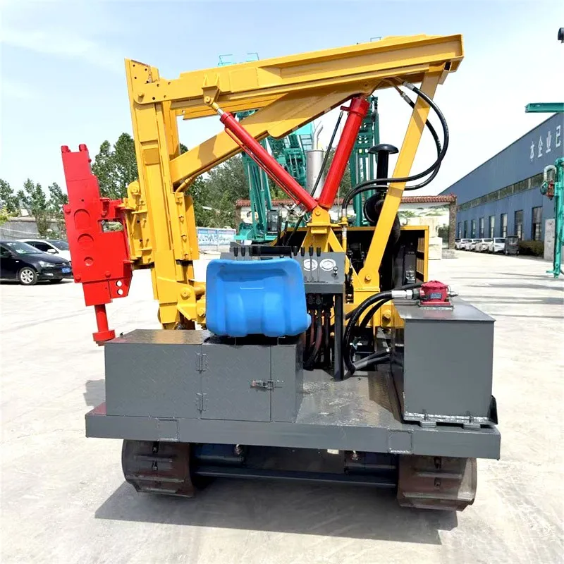 Crawler Guardrail Piling Machine price