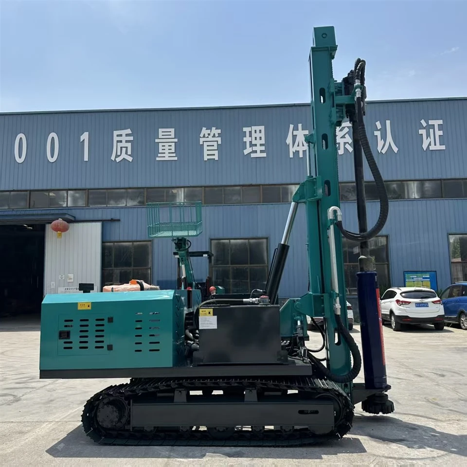 All Terrain Desert Photovoltaic Pile Driver