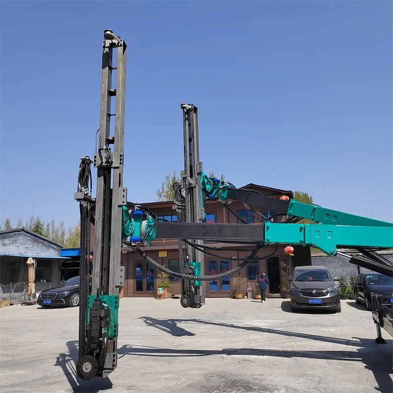 Double Boom Mining Drill Rig factory