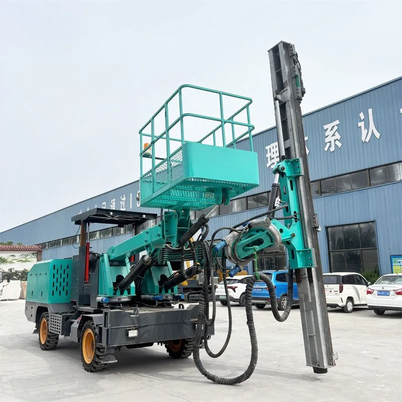 Double Boom Tunnel Drilling Rig factory Double Boom Tunnel Drilling Rig factory