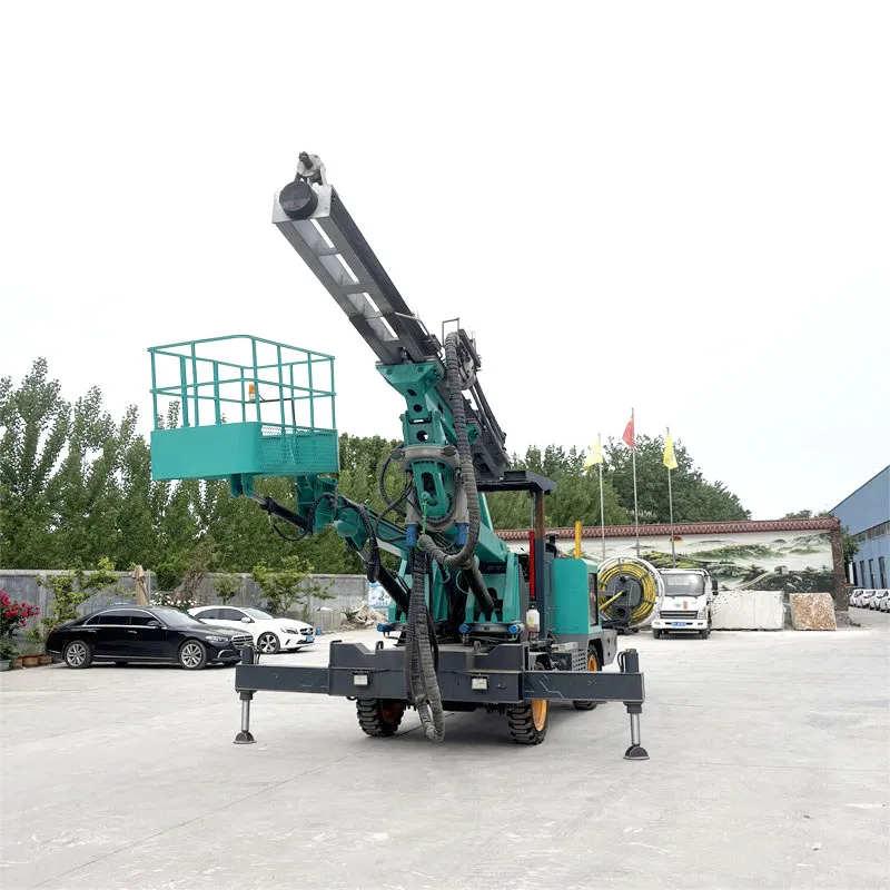 Double Boom Tunnel Drilling Rig