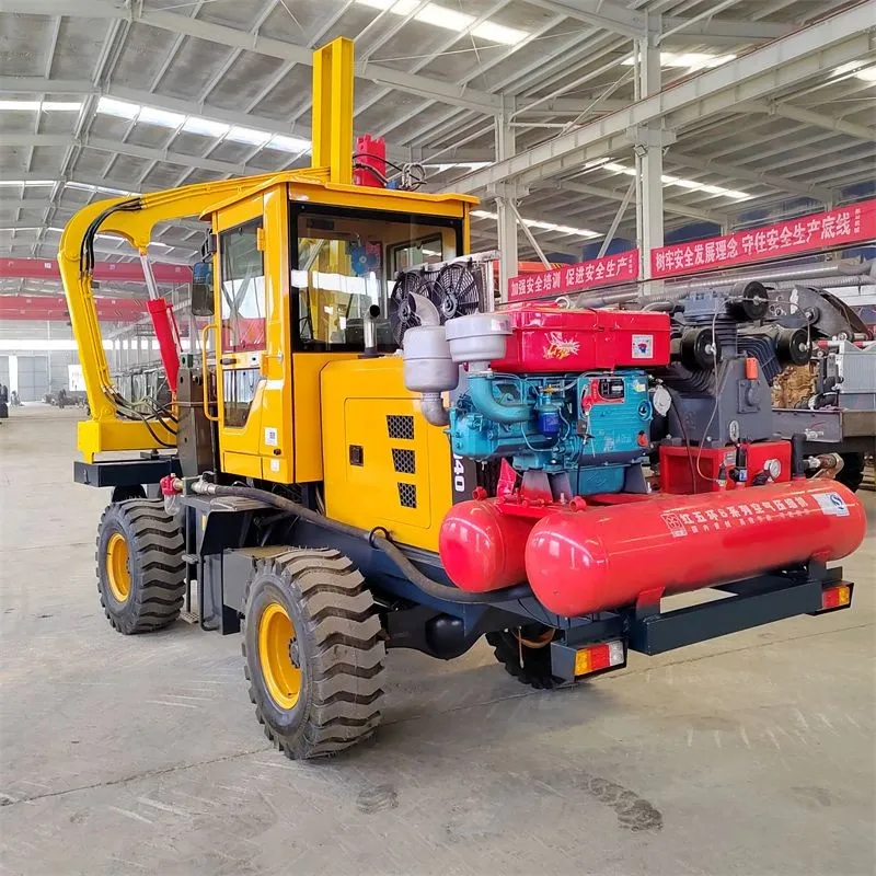 Expressway Guardrail Pile Driver factory Expressway Guardrail Pile Driver factory