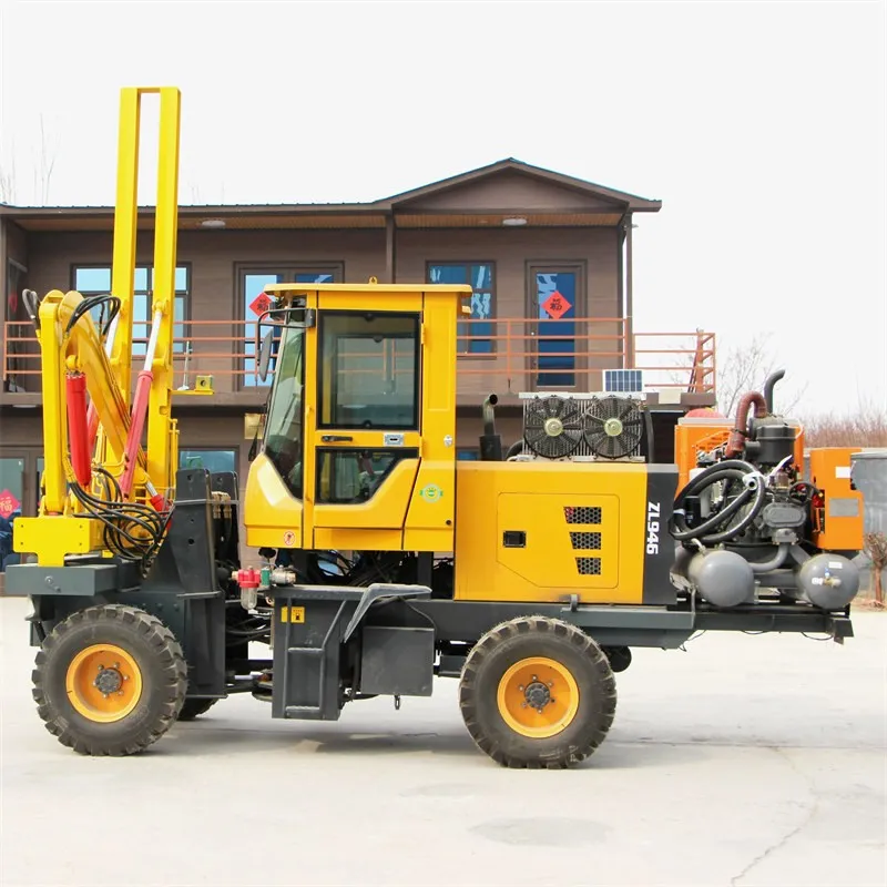 Highway Guardrail Piling Machine factory