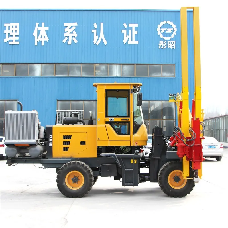Highway Guardrail Piling Machine best