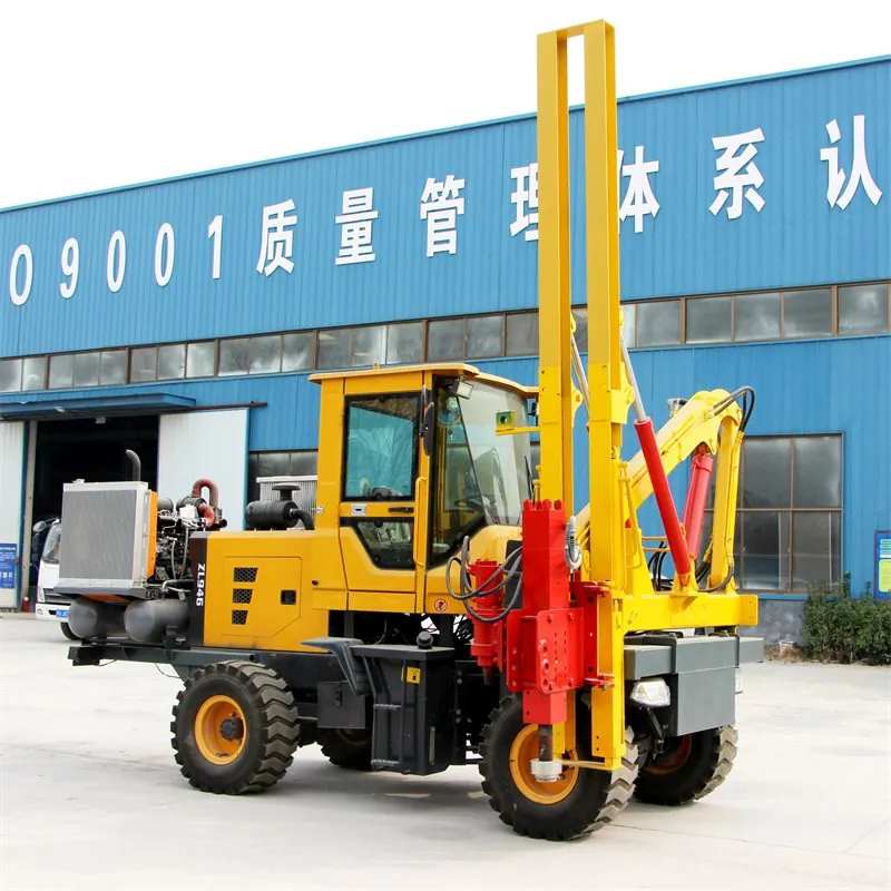 Highway Guardrail Piling Machine high quality