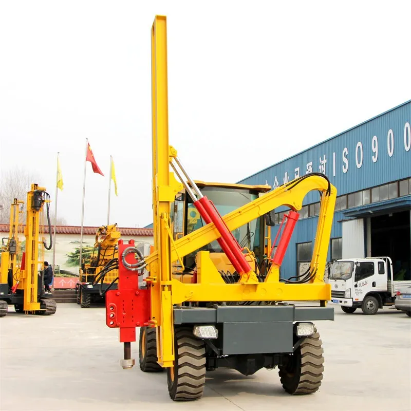 Highway Guardrail Piling Machine price