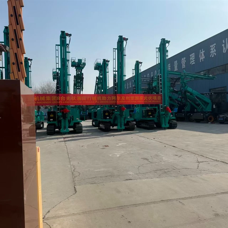 Multi Functional Photovoltaic Pile Driver suppliers