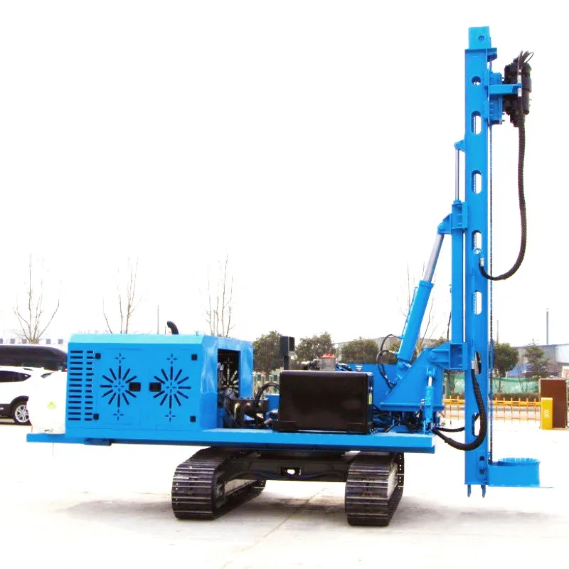 Pv Power Station Pile Machine