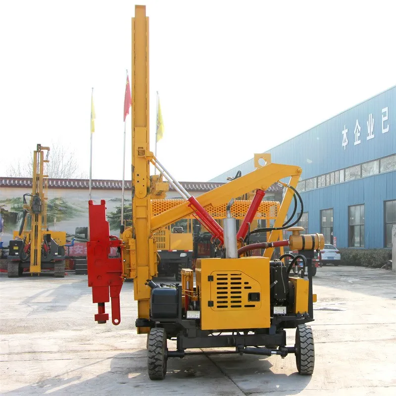 Small Four Wheel Pile Driver suppliers Small Four Wheel Pile Driver suppliers