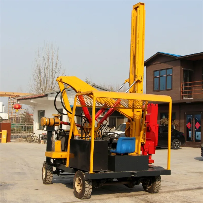 Small Four Wheel Pile Driver high quality Small Four Wheel Pile Driver high quality