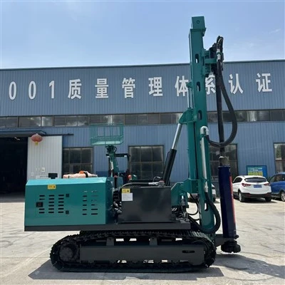 All Terrain Desert Photovoltaic Pile Driver