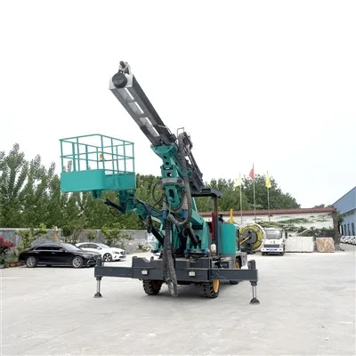 Double Boom Tunnel Drilling Rig