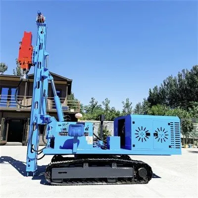 Solar Farm Pile Driving