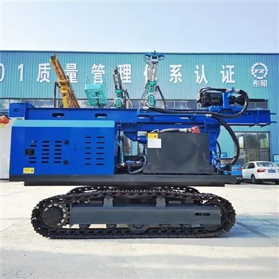 Solar Pile Driver Machine