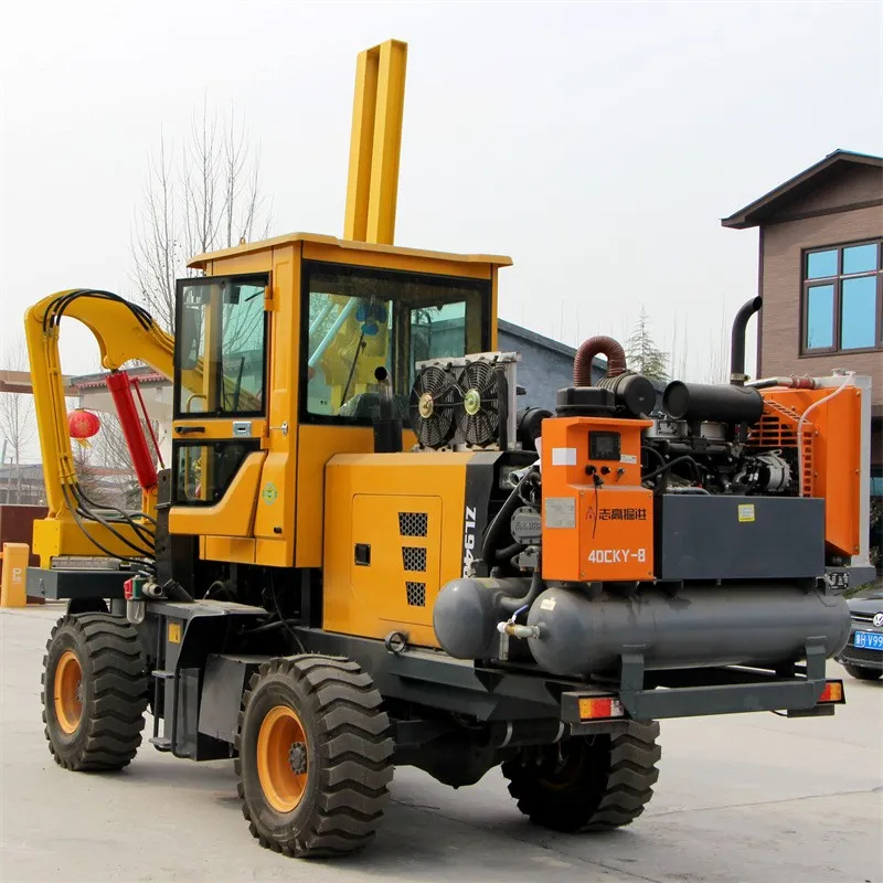 Wave Shaped Guardrail Piling Machine suppliers Wave Shaped Guardrail Piling Machine suppliers